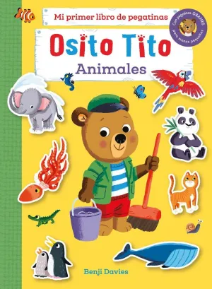 OSITO TITO. LIBRO PEGATINAS. ANIMALES