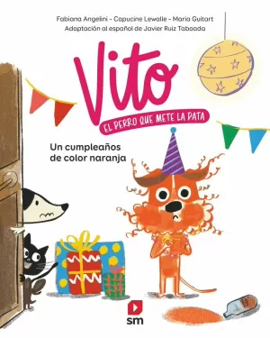 VIT.UN CUMPLEA¥OS COLOR NARANJA