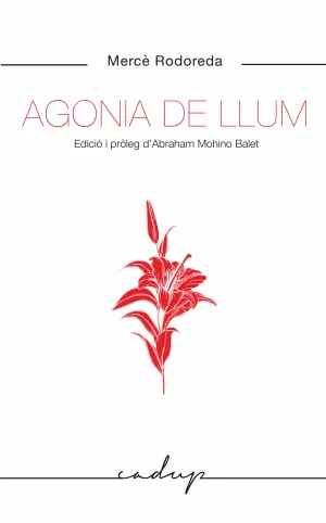 AGONIA DE LLUM AGONIA DE LLUM