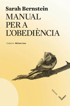 MANUAL PER L'OBEDIÈNCIA MANUAL PER L'OBEDIÈNCIA