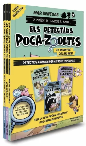 (PACK).1-2-3.ELS DETECTIUS POCA-ZOOLTES