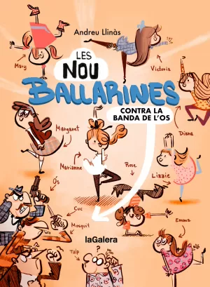 LES NOU BALLARINES 1 CONTRA LA BANDA DE LOS