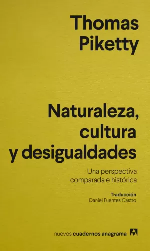 NATURALEZA, CULTURA Y DESIGUALDADES