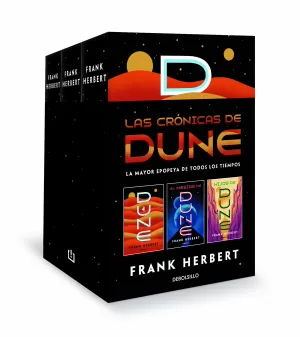 LAS CRÓNICAS DE DUNE (PACK CON: DUNE  EL MESÍAS DE DUNE  HIJOS DE DUNE)