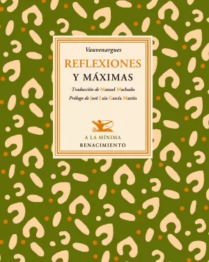 REFLEXIONES Y MÁXIMAS REFLEXIONES Y MÁXIMAS